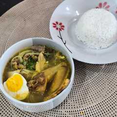 A picture of Soto ayam kampung.