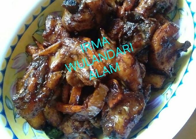 Tumis ayam kecap