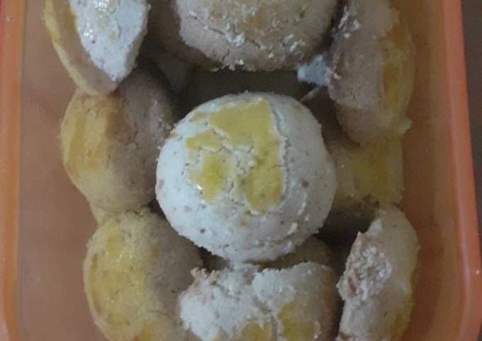 Kue kacang tanpa oven n cetakan