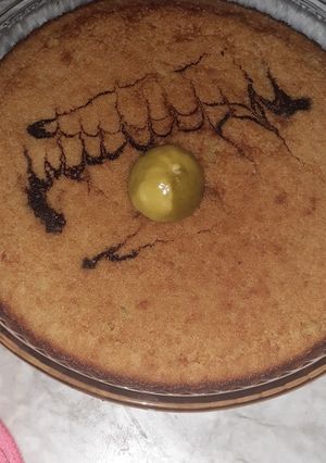 صورة لوصفة بسبوسة بسميد خشن وذوق كراميل 😜