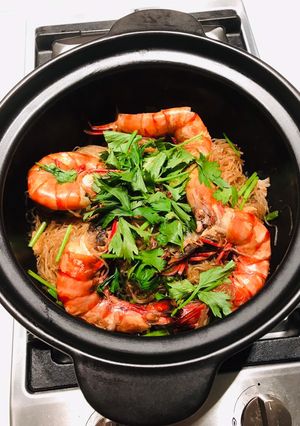 รูปของ กุ้งอบวุ้นเส้น
