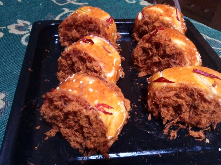 Langkah Mudah untuk Membuat Resep Roti gulung isi abon yang Bisa Manjain Lidah Anti Ribet, Mantap Sekali