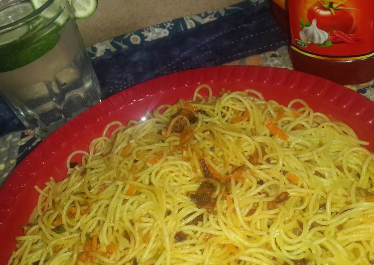 Spaghetti Stir Fry