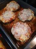 Low Carb "Lasagna" Stuffed Portabella Mushrooms