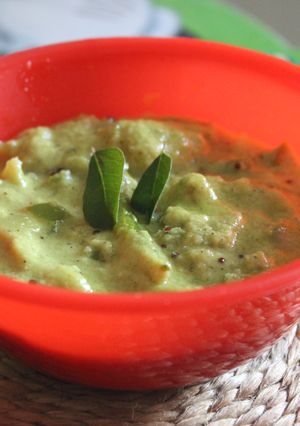 A picture of Capsicum Raita.