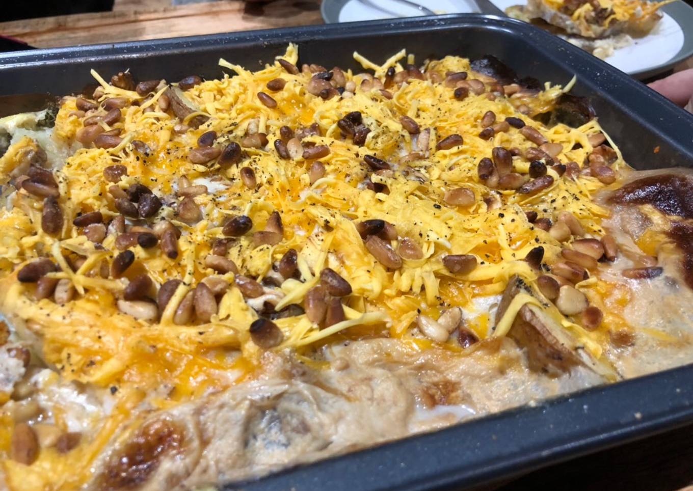 Potato & celeriac gratin