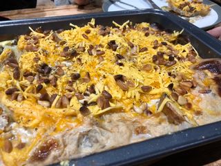 Potato & celeriac gratin