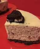 Tarta de yogur griego de stracciatella