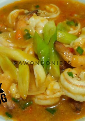 Foto resep Udang saos padang
