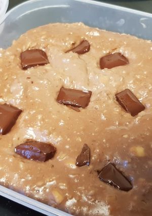 Étcsokis zabpehelypuding recept fotója