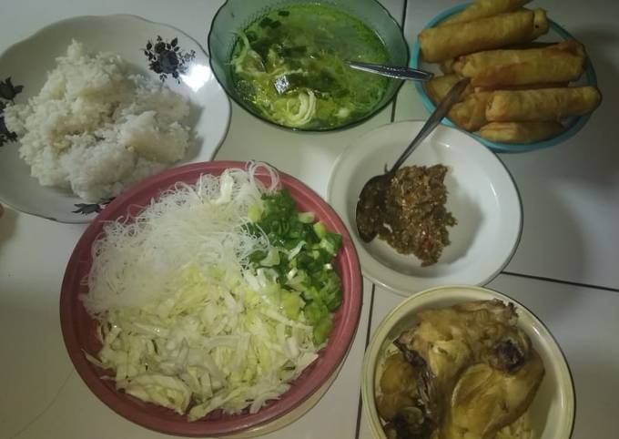 Soto ayam ala mylea