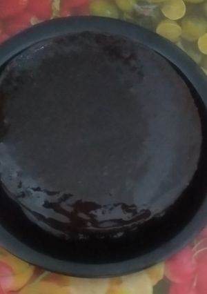 A picture of Brownie Cake.