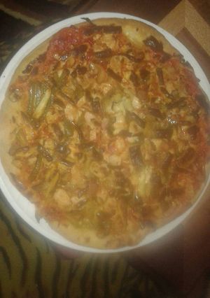 صورة لوصفة بيتزا