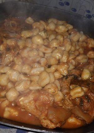 Una foto de Salsa de osobuco de cerdo para ñoquis (N°2: la salsa)