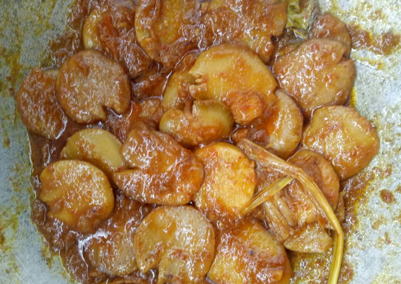 Semur Jengkol Pedas