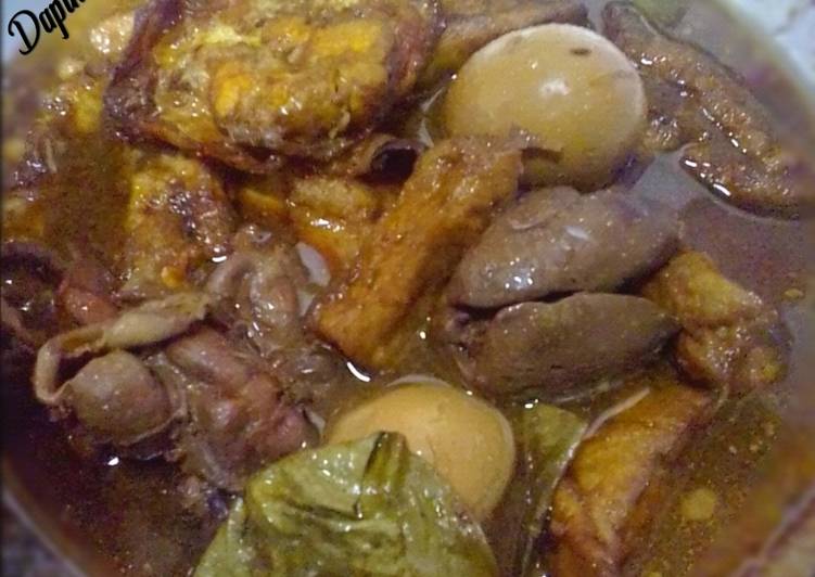 SeMur Campur (Tahu, Telur, Ati Ampela)