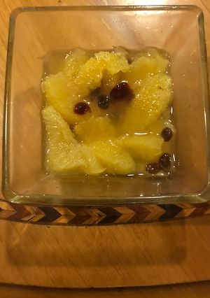 Una foto de Naranjas con pasitas ©