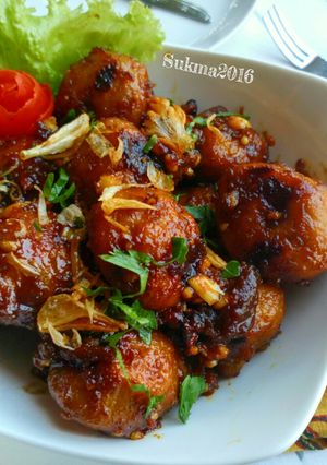 Foto resep Bakso Pedas Manis