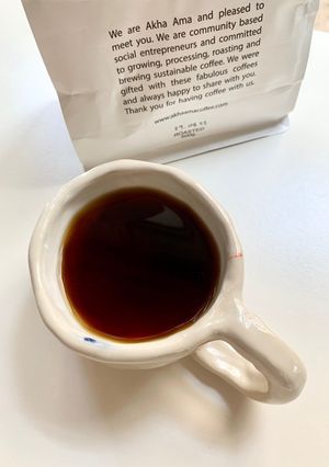 รูปของ กาแฟดริป อเมริกาโนร้อน