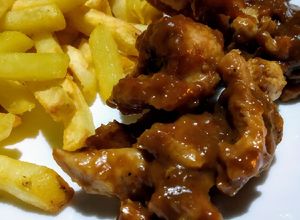 Foto principal de Pollo en salsa agridulce. (Thermomix)