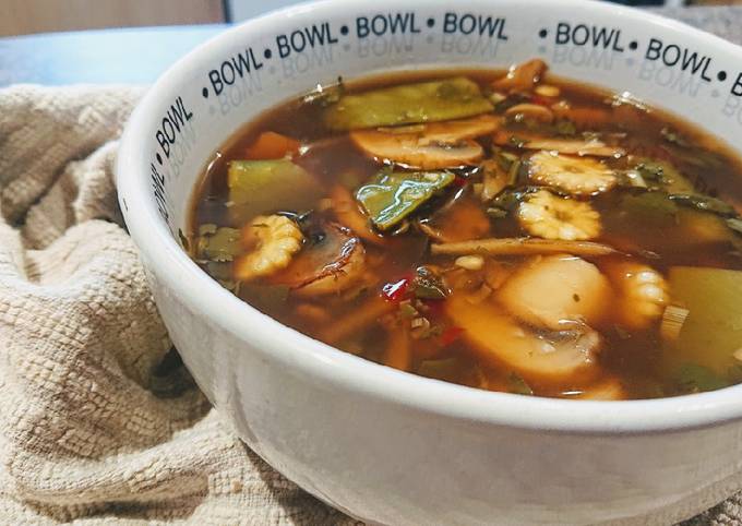 Easiest Way to Make Speedy Thai Vegetable Broth