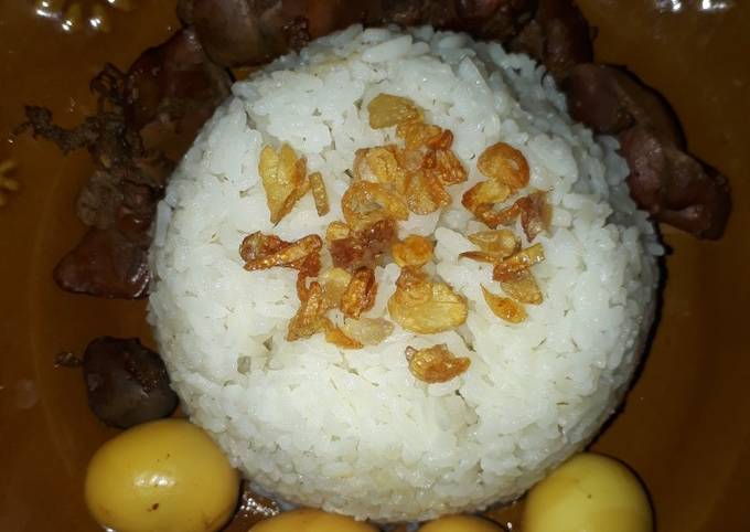 Nasi uduk/gurih