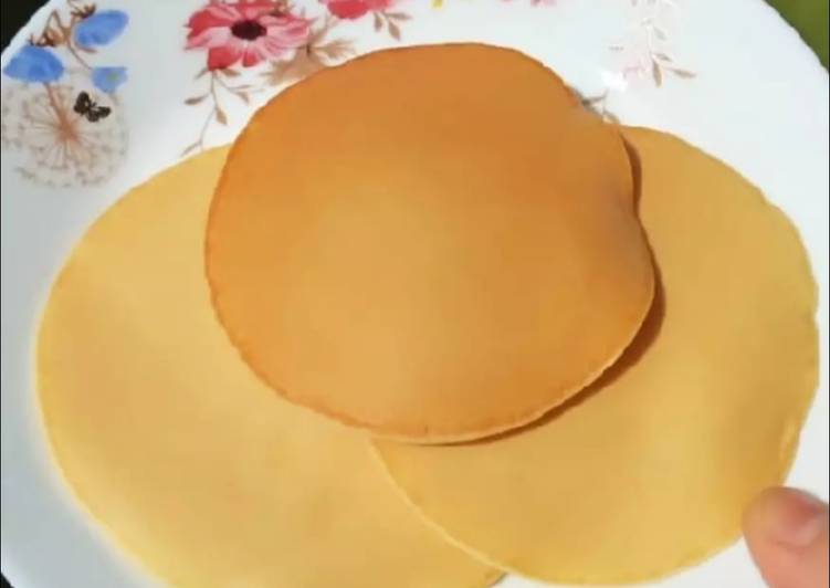 makanan Pancake teflon mulus dan super simple ala hotel Jadi, Lezat
