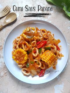 Foto resep Cumi Saus Padang