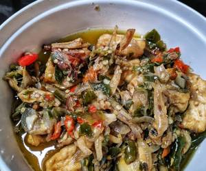 Resep Baru 3T Lado Mudo (Teri, Tahu, Telur puyuh) Ala Warung