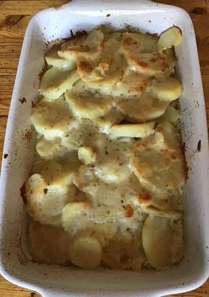 Une photo de Gratin de panais au colin