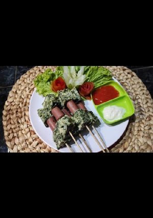 Foto resep Sate Bayam