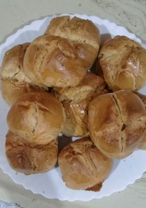Una foto de Pan casero con harina leudante