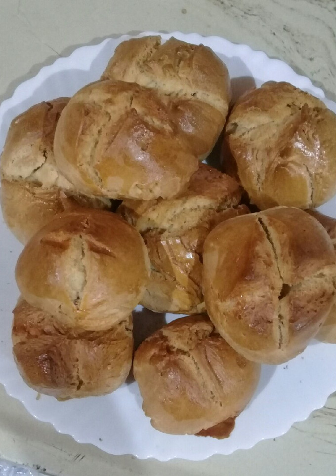 Una foto de Pan casero con harina leudante