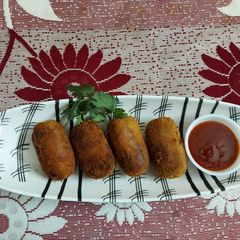 A picture of Cauliflower and Potato Cutlet.