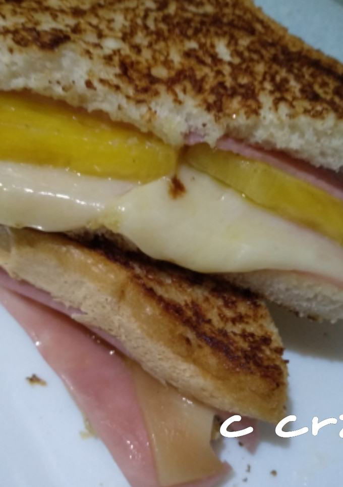 Una foto de Sándwich de piña