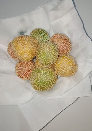 Foto resep Onde onde warna warni