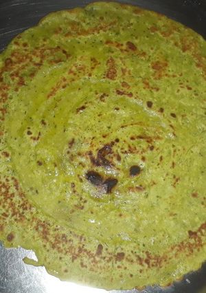 A picture of Moong Dosa.