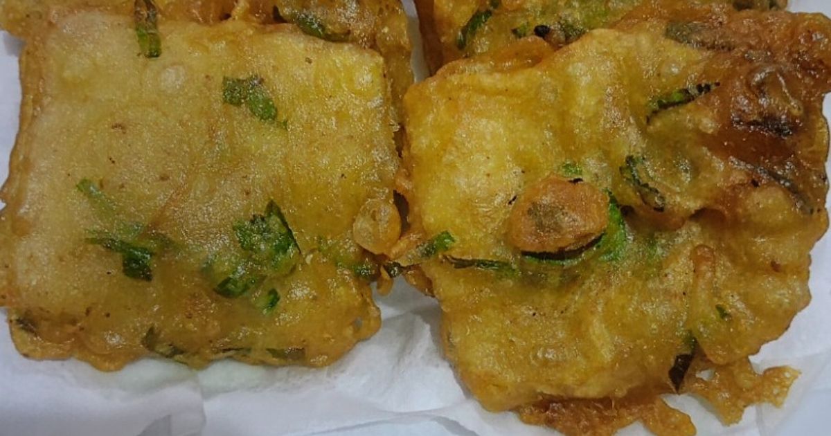 Tempe goreng tepung renyah
