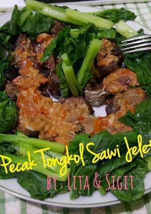 Foto resep Pecak Ikan Tongkol Sawi Jeletot