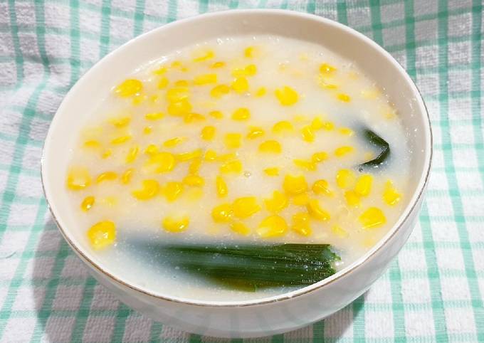 Sup jagung manis simple#diet