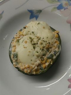 Una foto de Zapallitos rellenos versión light y súper express