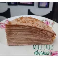 รูปของ Chocolate Mille Crepes ala bundakeia