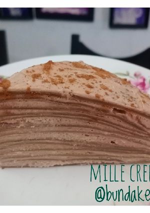 Foto resep Chocolate Mille Crepes ala bundakeia