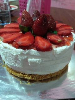 Foto resep Strawberry cheesecake