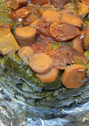A picture of Stuffed Grape Leaves (Warak Enab).