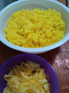 Foto resep Nasi kuning rice cooker