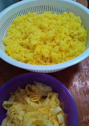 Foto resep Nasi kuning rice cooker
