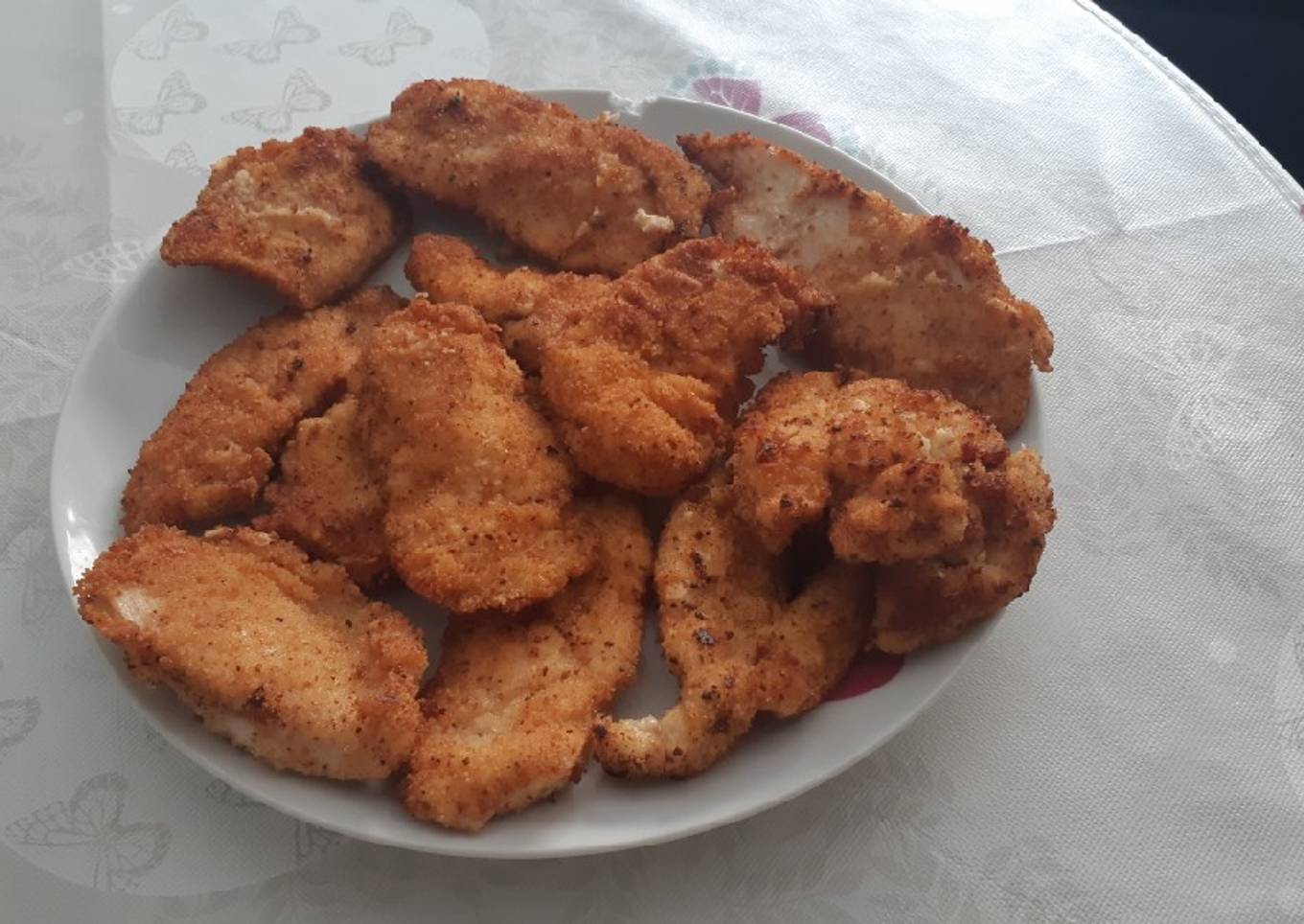 Pechuga pollo rebozada