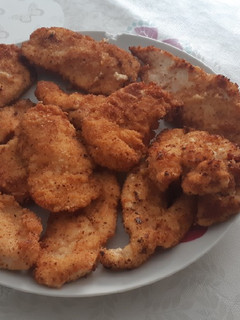 Una foto de Pechuga pollo rebozada