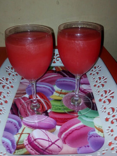 A picture of Water melon juice.